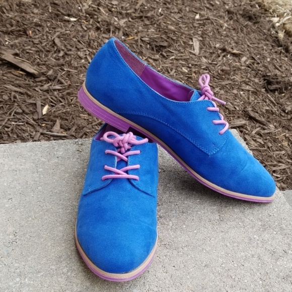 Mossimo Supply Co. Shoes - 🎈2/$17🎈Royal Blue/Purple Oxfords